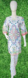 Digital Printed 2-Piece Stitched Suit /Ready To wear ₨ 2,100