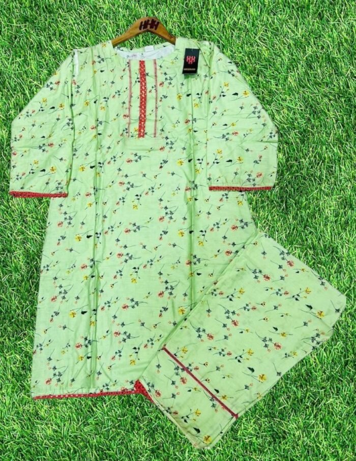 Digital 2-Pieces Stitched Suit/ Ready To wear ₨ 2,200