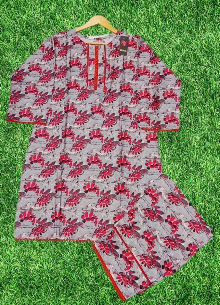 Digital 2-Pieces Stitched Suit/ Ready To wear ₨ 2,200 only