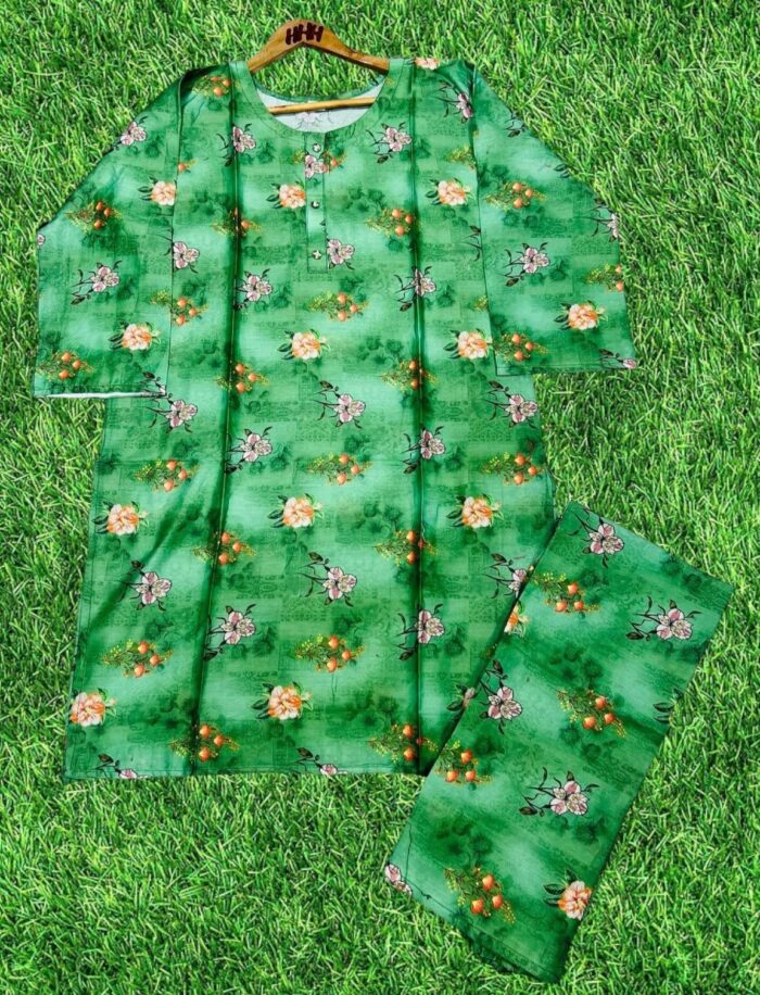 Digital 2-Pieces Stitched Suit/ Ready To Wear ₨ 2,200 Only