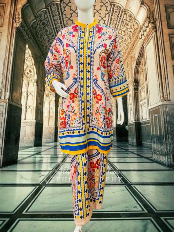 New Arrival Digital Printed 2-Piece Stitched Suit/Ready To Wear ₨ 2,400 Only