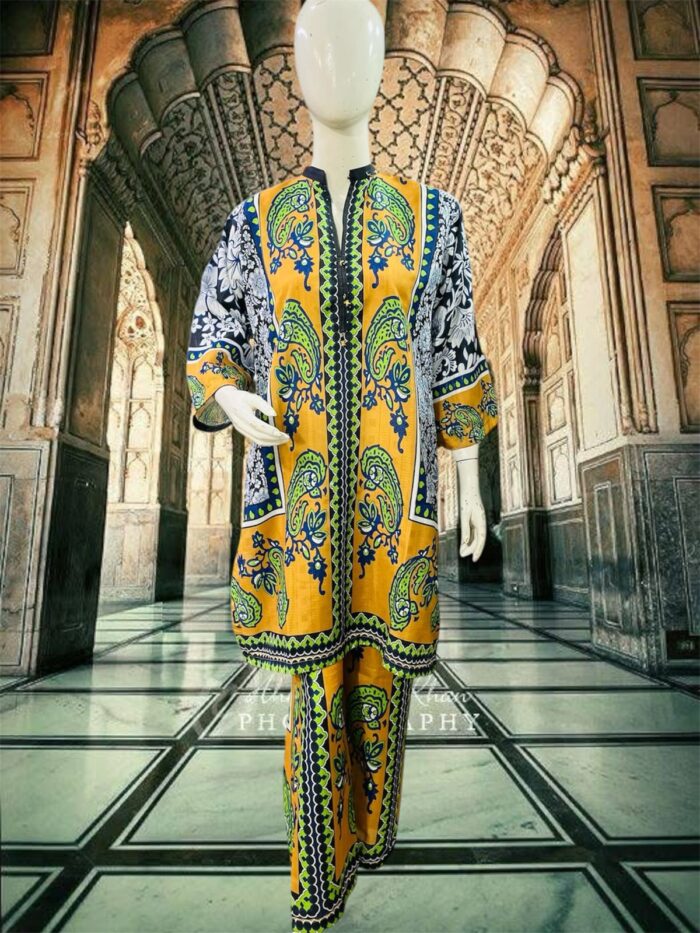 New Arrival Digital Printed 2-Piece Stitched Suit/Ready To Wear ₨ 2,400 Only