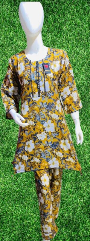 Digital 2-Piece Stitched Suit/Ready To Wear ₨ 1,900 Only