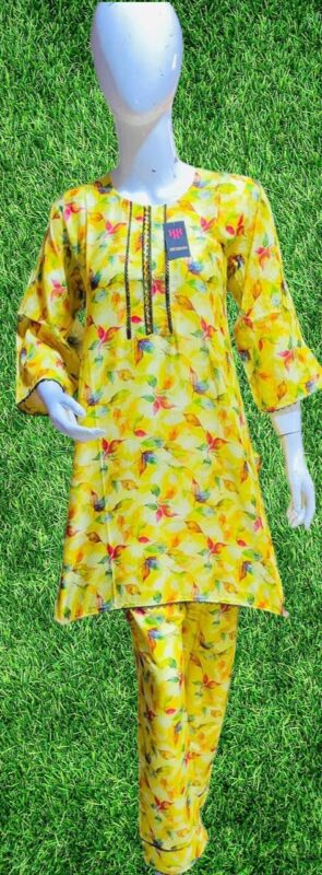 Digital 2-Piece Stitched Suit/Ready To Wear ₨ 1,900 Only
