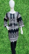 Mirror Work 2-Piece Stitched Suit/Ready To wear ₨ 2,000 Only
