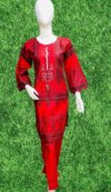 Mirror Work 2-Piece Stitched Suit/Ready To wear ₨ 2,000 Only