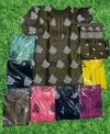 Embroiderd 3-Piece Stichted Suit/ Ready To Wear. Rs.2,500 Only
