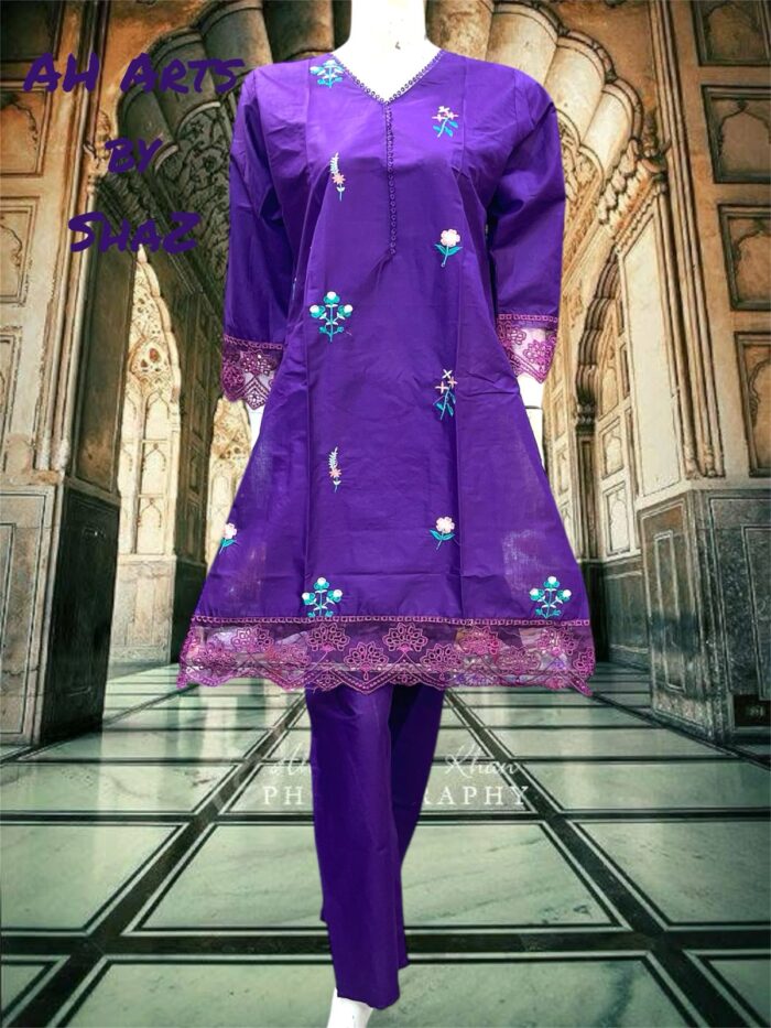 Embroidery 2-Piece Stitched Suit/Ready To Wear Rs.2,500 Only