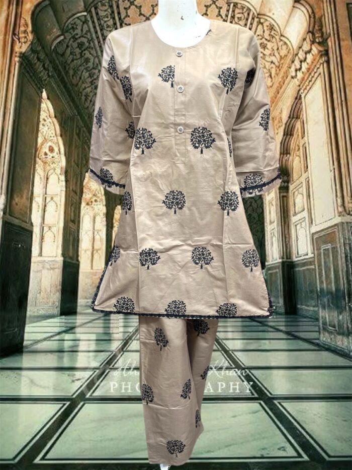 New Arrival. Embroidery 2-Piece Stitched Suit/ Ready To Wear ₨ 2,100 Only