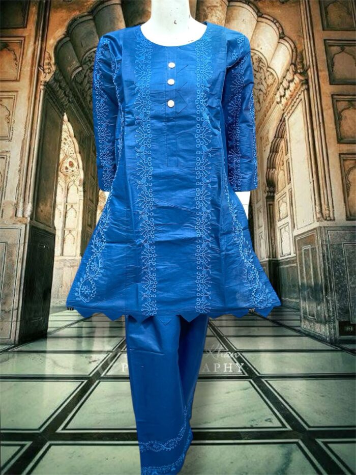 New Arrival Embroidery 2-Piece Stitched Suit/ Ready To Wear. Rs.2,100 Only